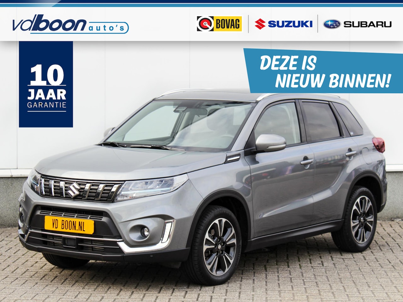 Suzuki Vitara - 1.5 Hybrid Style Automaat | Navi | Adap. Cruise | Schuifdak | Camera | Lm-Velgen - AutoWereld.nl