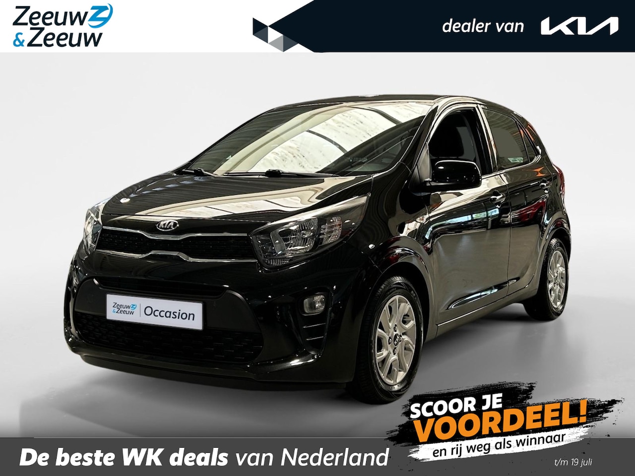 Kia Picanto - 1.0 MPi DynamicLine | Apple Carplay/ Android Auto | Navigatiesysteem | Lichtsensor | Camer - AutoWereld.nl