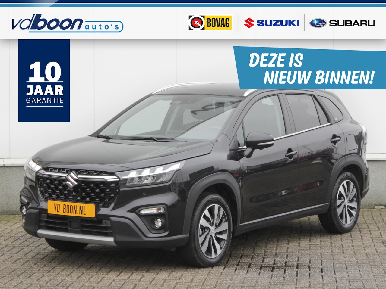 Suzuki S-Cross - 1.4 Boosterjet Style Smart Hybrid | Navi | Leder | Adap. Cruise | Lm-Velgen - AutoWereld.nl