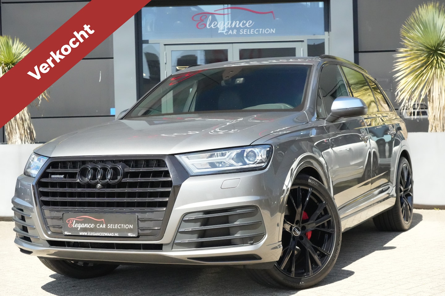 Audi Q7 - 3.0 TDI S-Line Quattro 272pk Grijs Kenteken/Trekhaak/Luchtvering - AutoWereld.nl