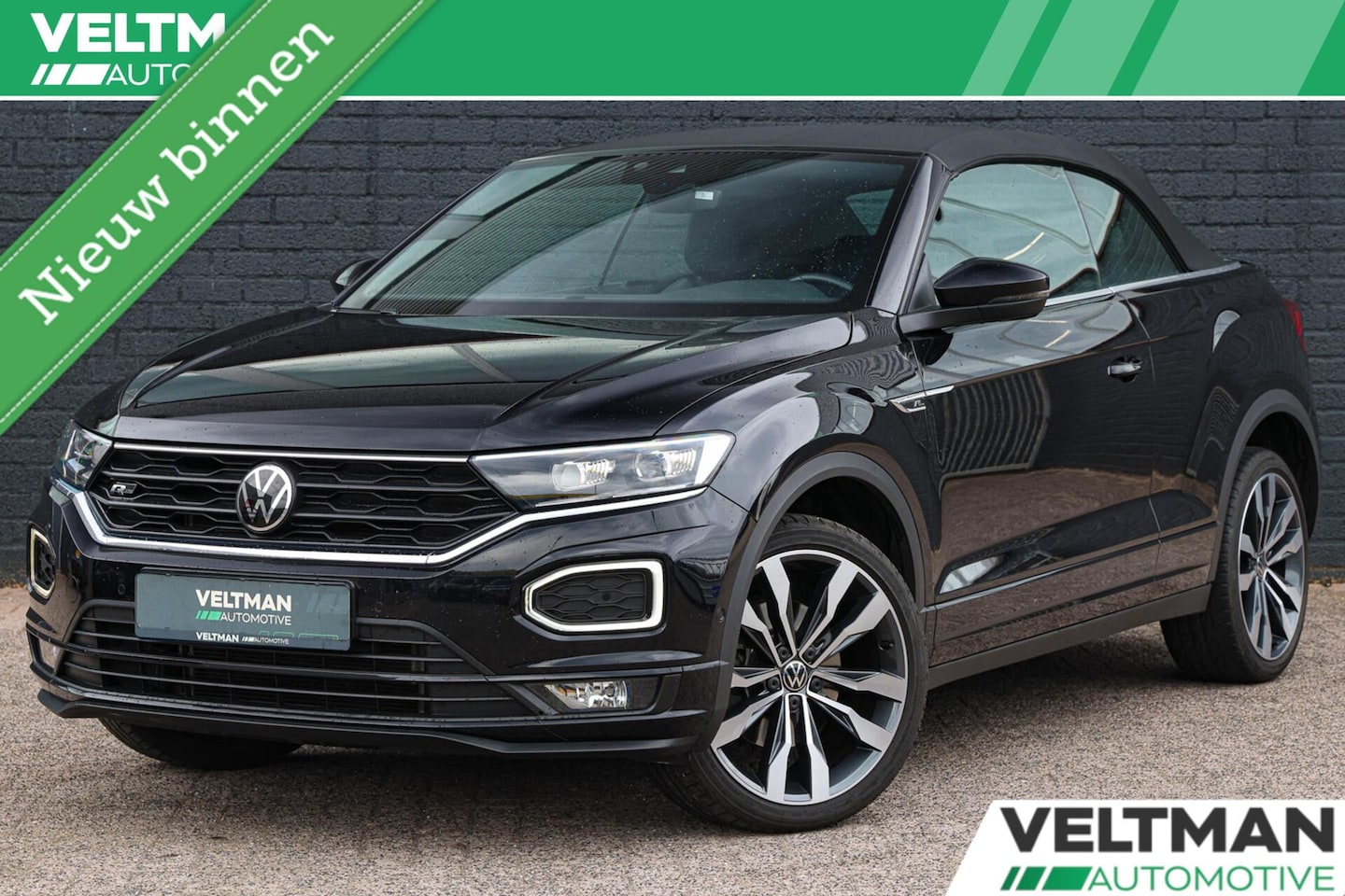 Volkswagen T-Roc Cabrio - 1.5 TSI R-Line ACC VIRTUAL COCKPIT STOELVERWARMING AUTOMAAT CAMERA - AutoWereld.nl