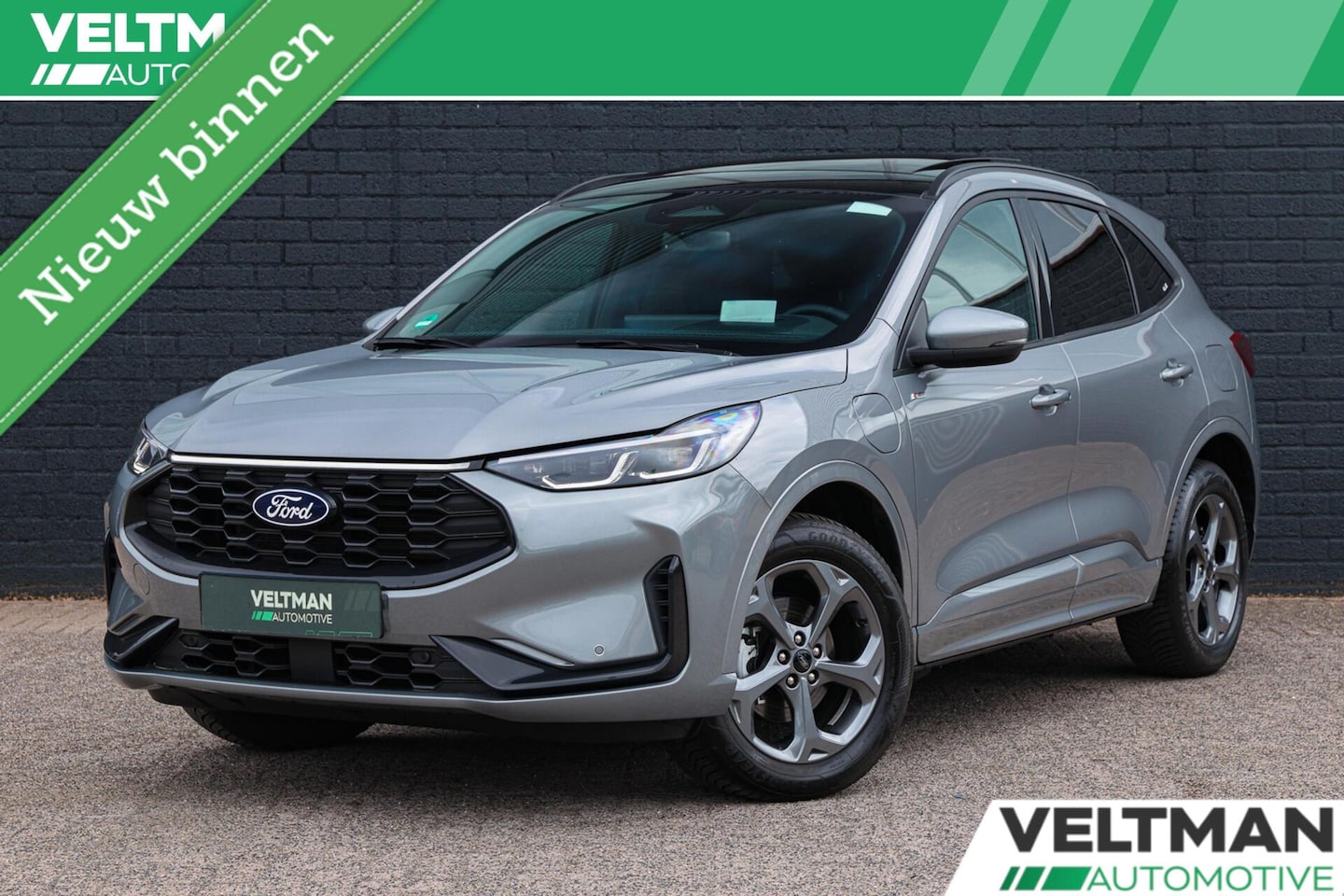 Ford Kuga - 2.5 PHEV ST-Line X PANO TREKHAAK HEAD UP CRUISE CAMERA STUURVERWARMING - AutoWereld.nl