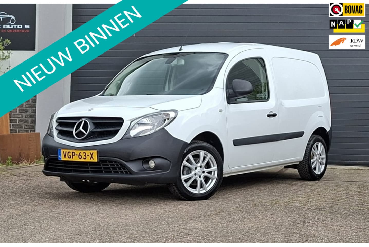 Mercedes-Benz Citan - 109 CDI Airco/Netjes/Cruise/Camera/Groot onderhoud gehad - AutoWereld.nl
