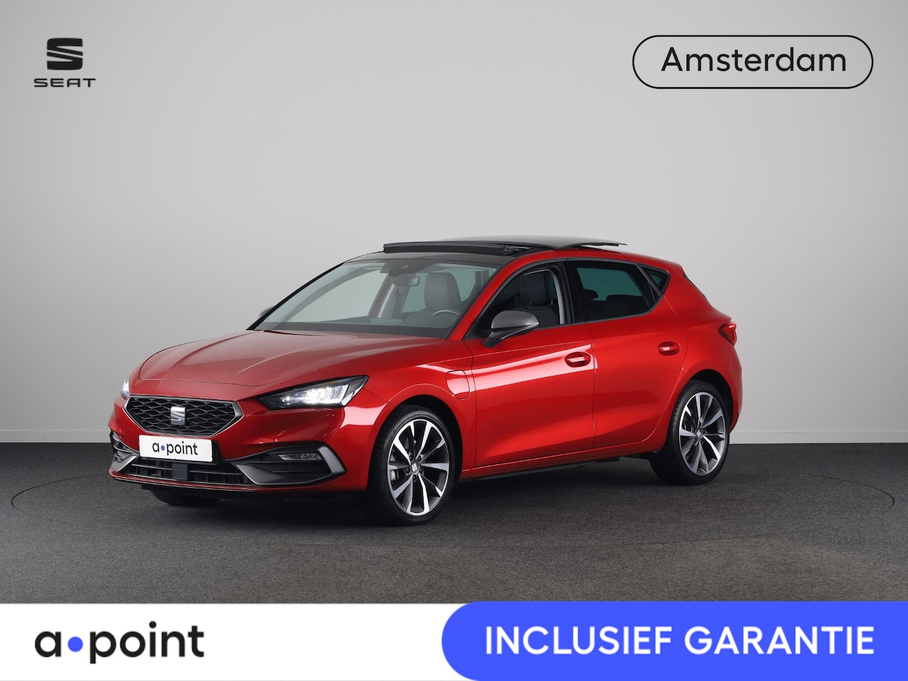 SEAT Leon - 1.4 TSI eHybrid PHEV FR Business Intense 204 pk Automaat | Navigatie | Panoramadak | Trekh - AutoWereld.nl