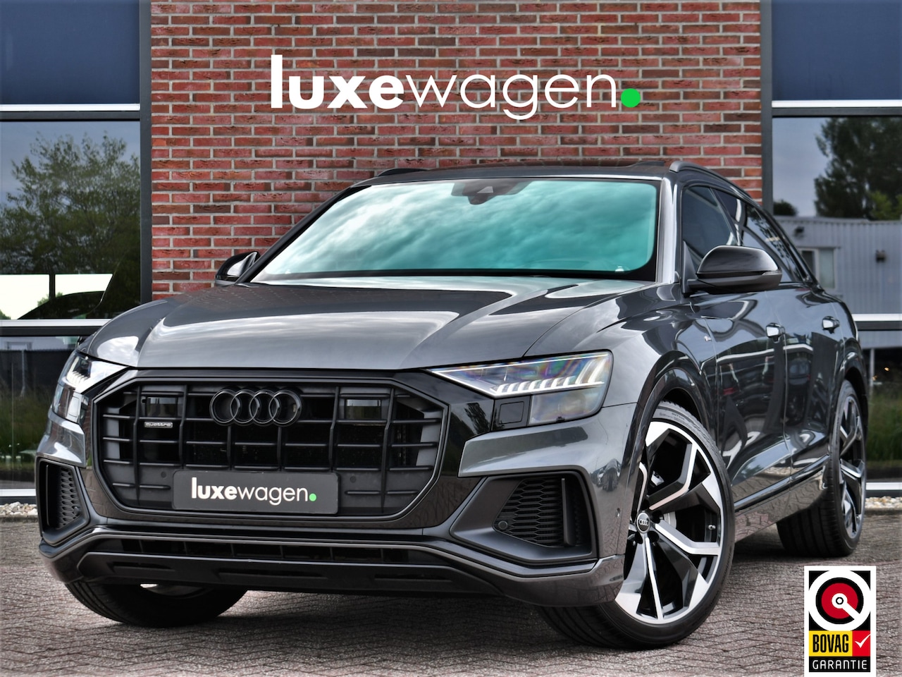 Audi Q8 - 50 TDI quattro S-Line Pano S-zetel B&O-high 23inch Trekh HUD ACC Alcantara - AutoWereld.nl