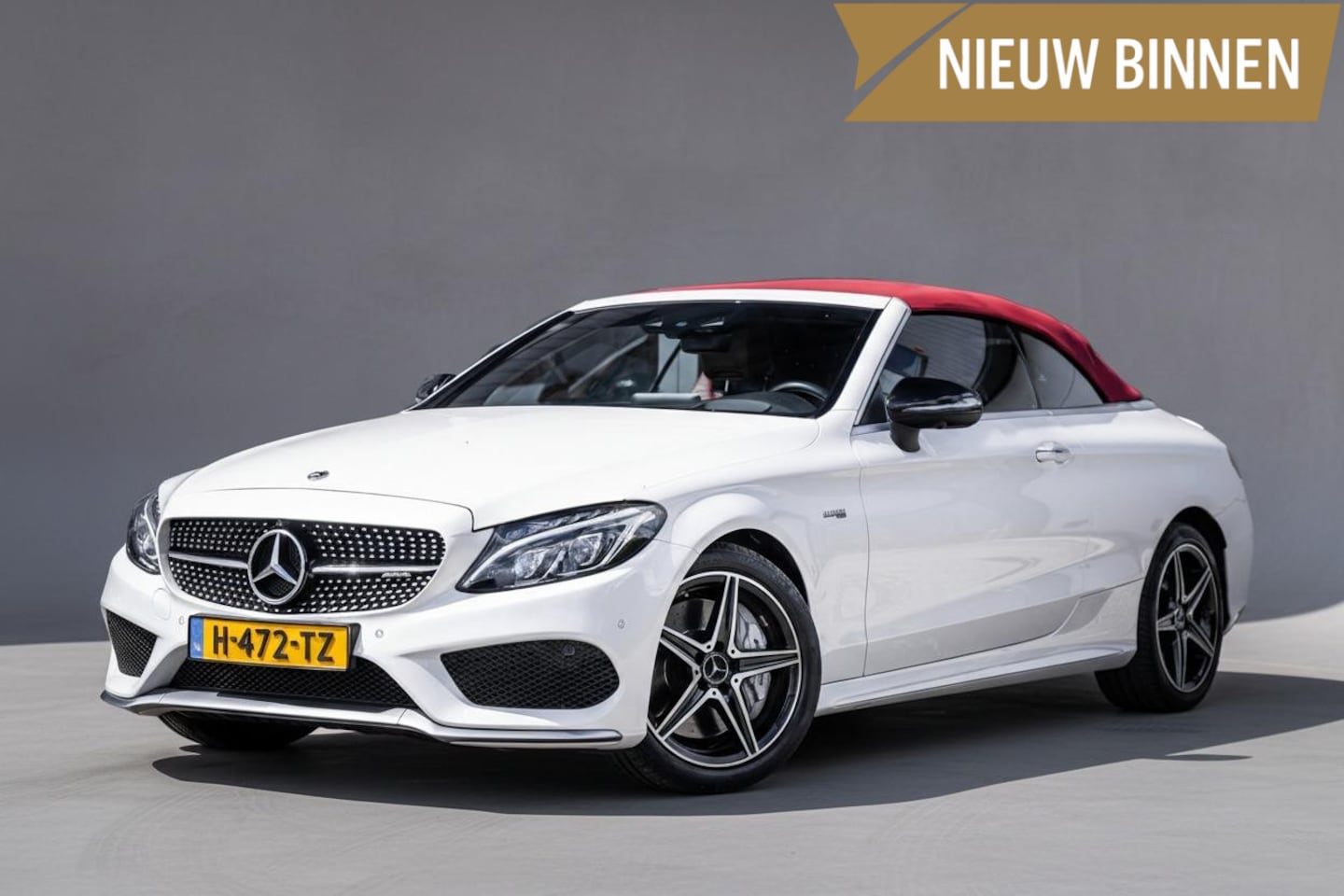 Mercedes-Benz C-klasse Cabrio - AMG 43 4MATIC Uniek! Airscarf|Dealer-oh|360°|HuD - AutoWereld.nl