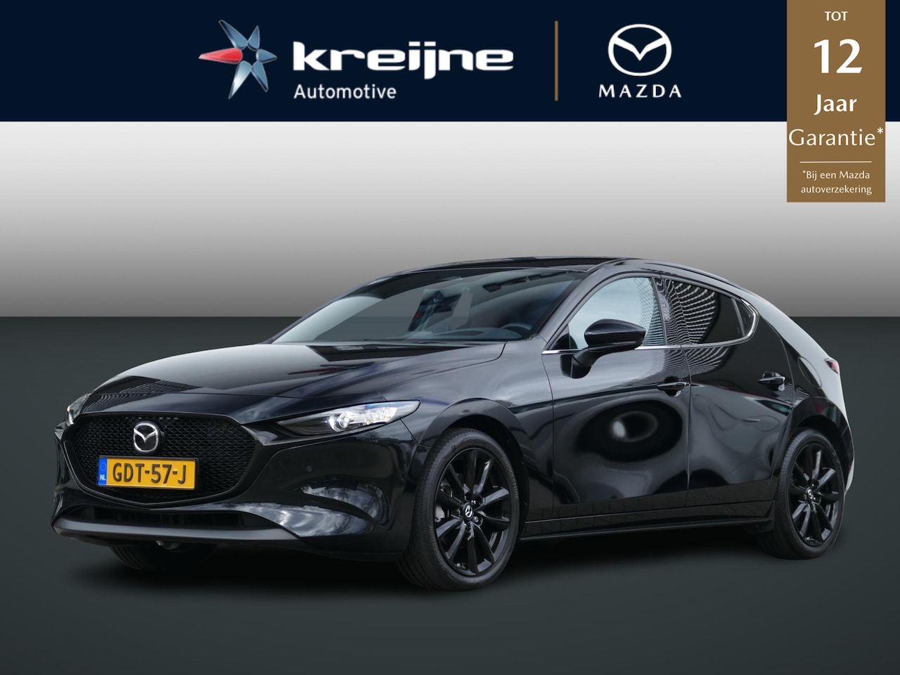 Mazda 3 - 2.0 e-SkyActiv-X M Hybrid 186 Nagisa | Adapt Cruise | Apple/Android | Bose | Cruise | RIJK - AutoWereld.nl