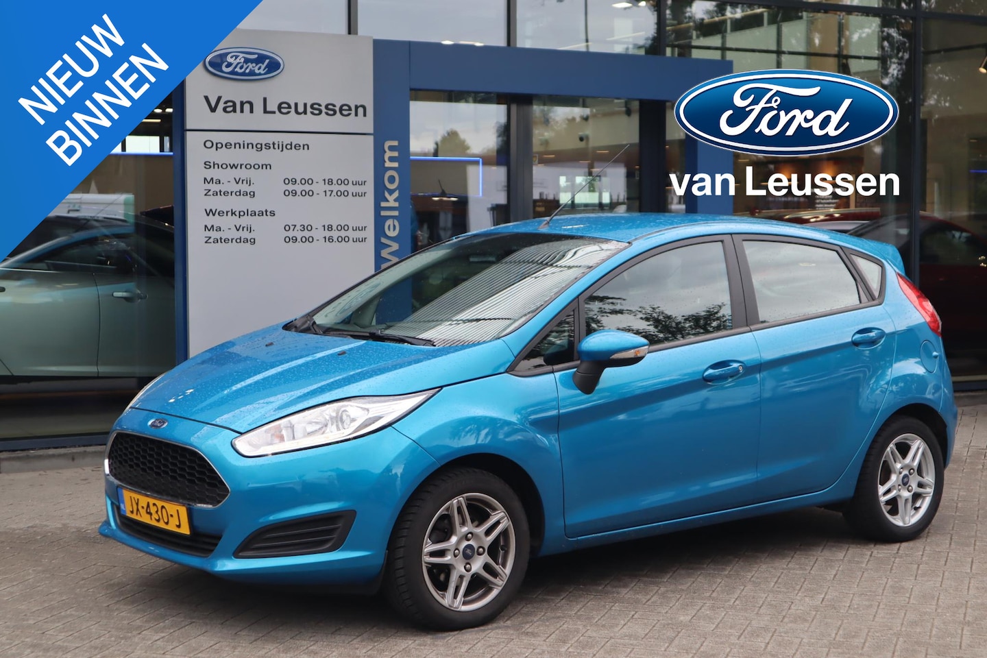 Ford Fiesta - STYLE 5-DEURS LM-VELGEN AIRCO LED-DAGRIJVERL. 1ste EIGENAAR - AutoWereld.nl