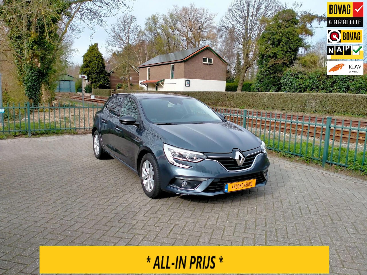 Renault Mégane - 1.3 TCe Limited Navi pdc AUTOMAAT trekhaak ALLINPRIJS - AutoWereld.nl