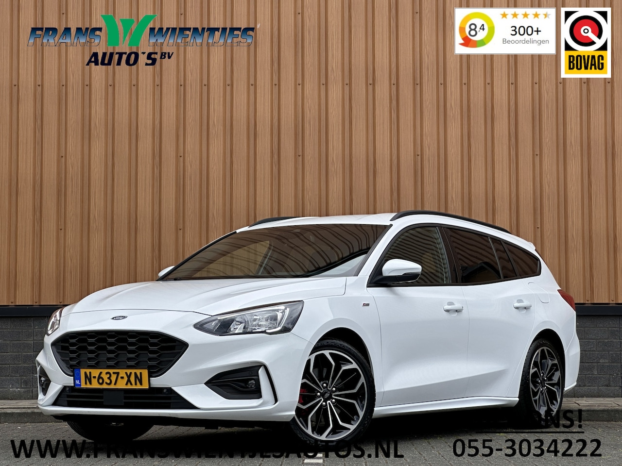 Ford Focus Wagon - 1.0 EcoBoost Hybrid ST Line X Business | ACC | Achteruitrijcamera | Parkeersensoren | Stoe - AutoWereld.nl