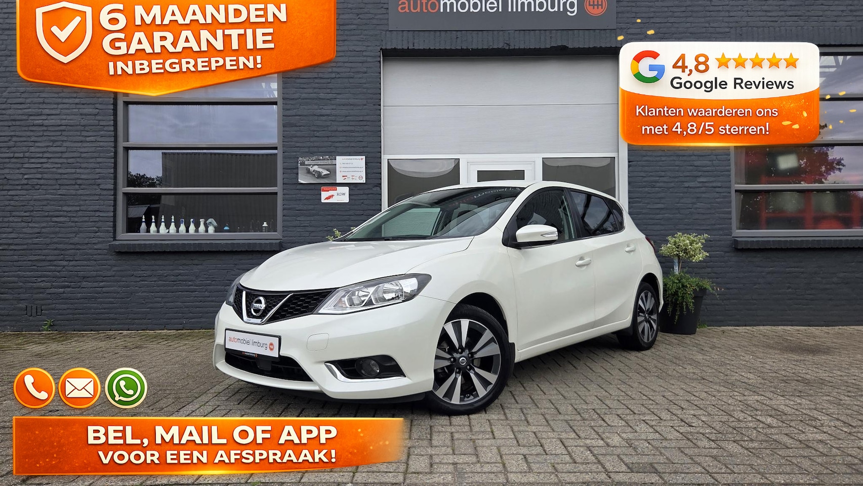 Nissan Pulsar - 1.2 DIG-T N-Connecta | NAVIGATIE | CAMERA | VOLLEDIGE ONDERHOUDSHISTORIE - AutoWereld.nl