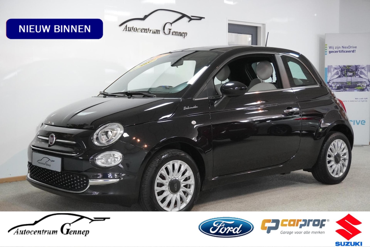Fiat 500 - 1.0 Hybrid Dolcevita | Panoramadak | Leer | - AutoWereld.nl