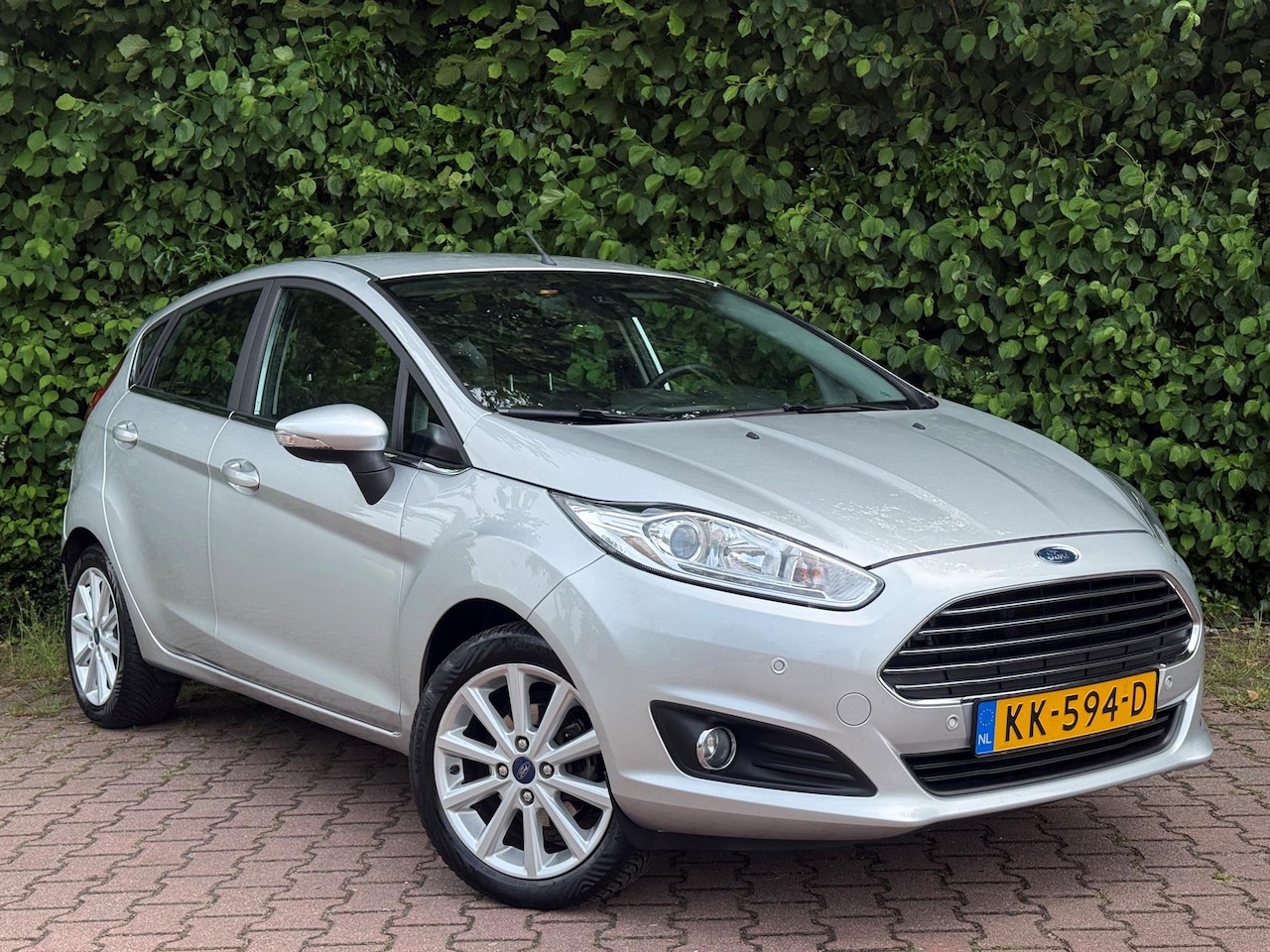 Ford Fiesta - 1.0 EcoB. Titanium/Airco/Pdc/Navi/1e eigenaar/Goed onderhouden - AutoWereld.nl