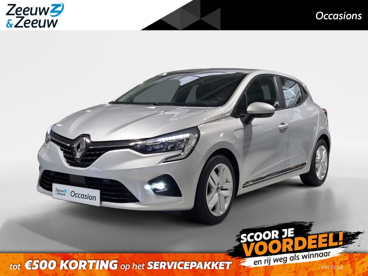 Renault Clio - 1.6 E-Tech Hybrid 140 Business Zen * Automaat * Carplay * Navigatie * Cruise Control * 12 - AutoWereld.nl