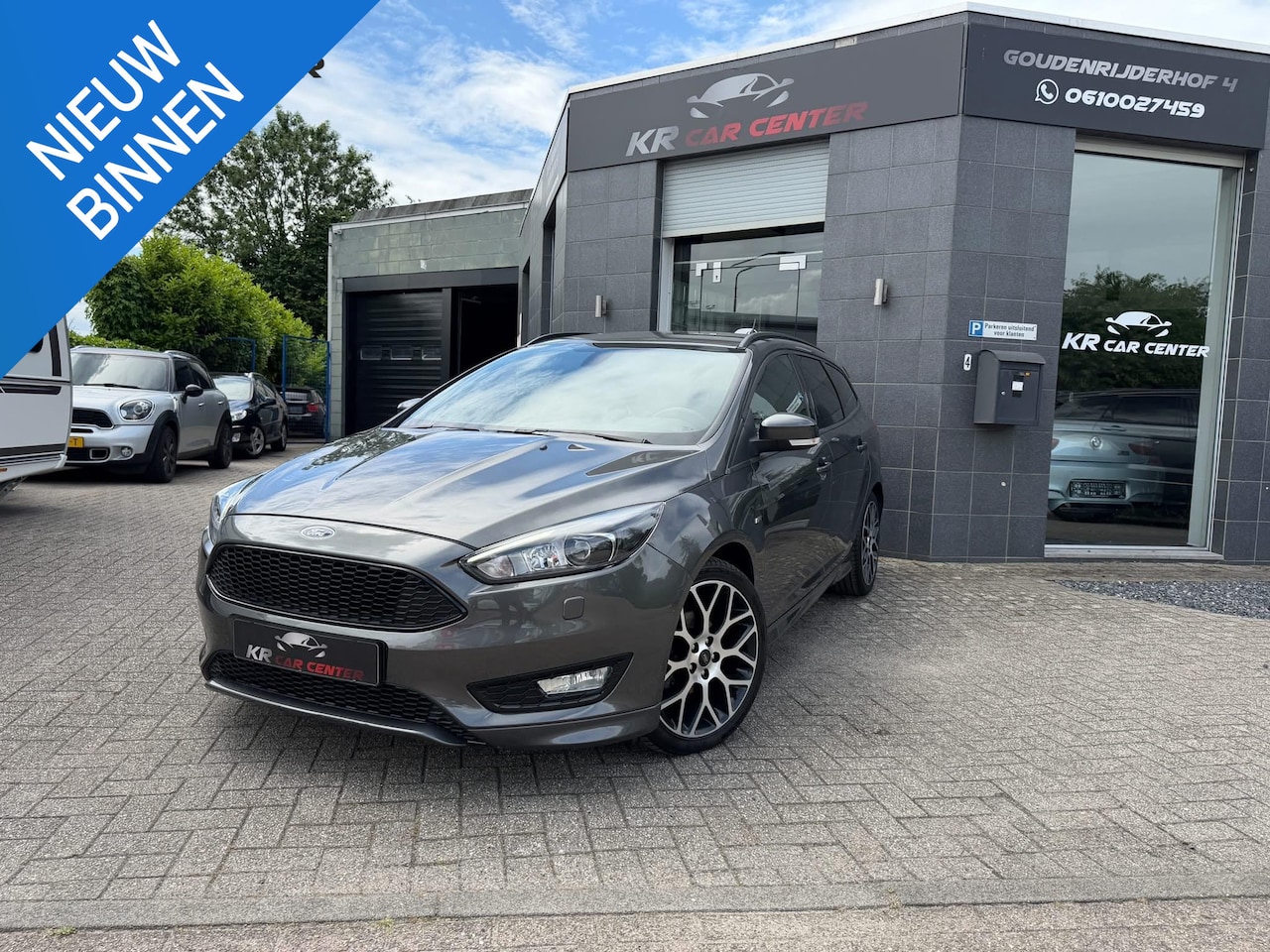 Ford Focus Wagon - 1.0 ST-Line 140PK XENON-CLIMA-CAMERA-STLVERWARMING - AutoWereld.nl