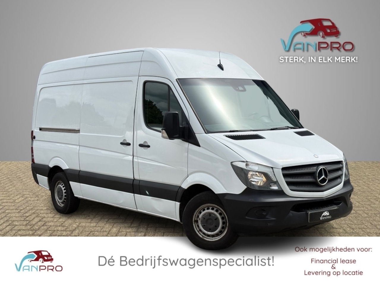 Mercedes-Benz Sprinter - 313 2.2 CDI 129PK L2H2 Automaat / Cruise / Trekhaak / Radio / Stoelen in hoogte verstelbaa - AutoWereld.nl