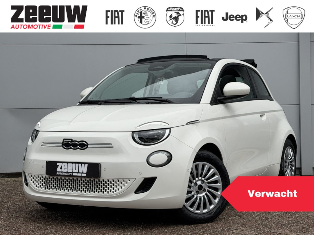 Fiat 500e - Cabrio 42 kWh | Carplay | Winter | Camera | Comfort | Keyless - AutoWereld.nl