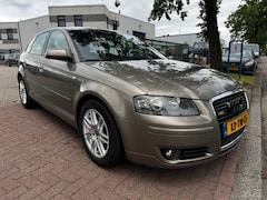 Audi A3 Sportback - 5deurs 2.0 FSI S-Line Airco/ECC, Zwart Leder Interieur