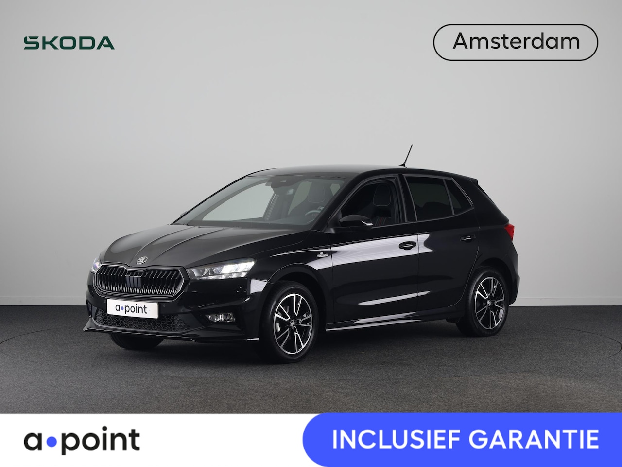 Skoda Fabia - 1.0 TSI Monte Carlo 95 pk | Verlengde garantie | Navigatie via App | Parkeersensoren | Ach - AutoWereld.nl