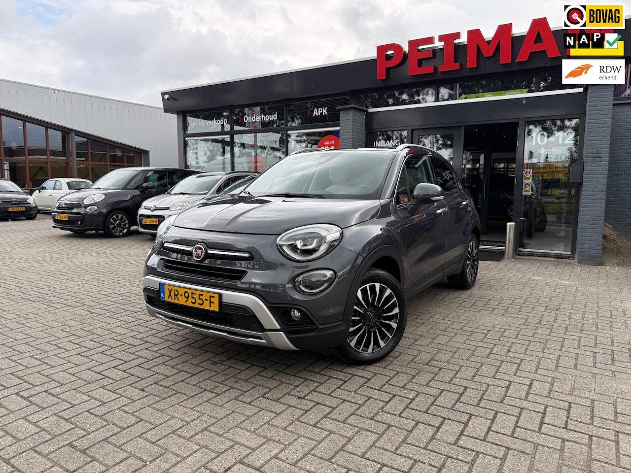 Fiat 500 X Cross - 1.3 GSE City Cross Opening Edition| Automaat | Afneembare trekhaak | Cruise | Full map nav - AutoWereld.nl