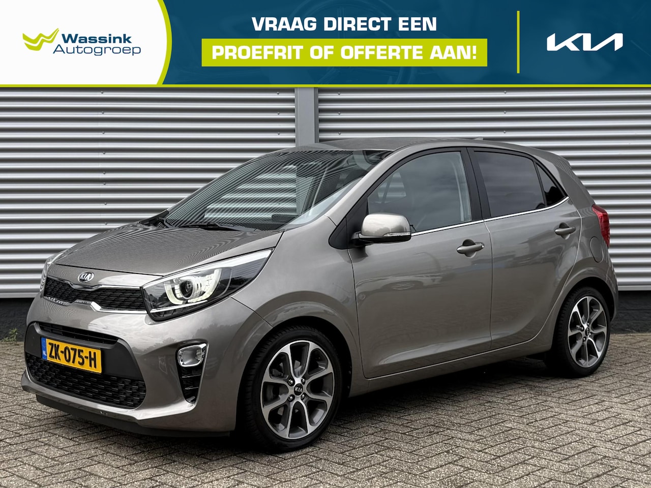 Kia Picanto - 1.0 CVVT Design Edition | Kunstleer | Climate Control | Navigatie | Camera | Cruise Contro - AutoWereld.nl
