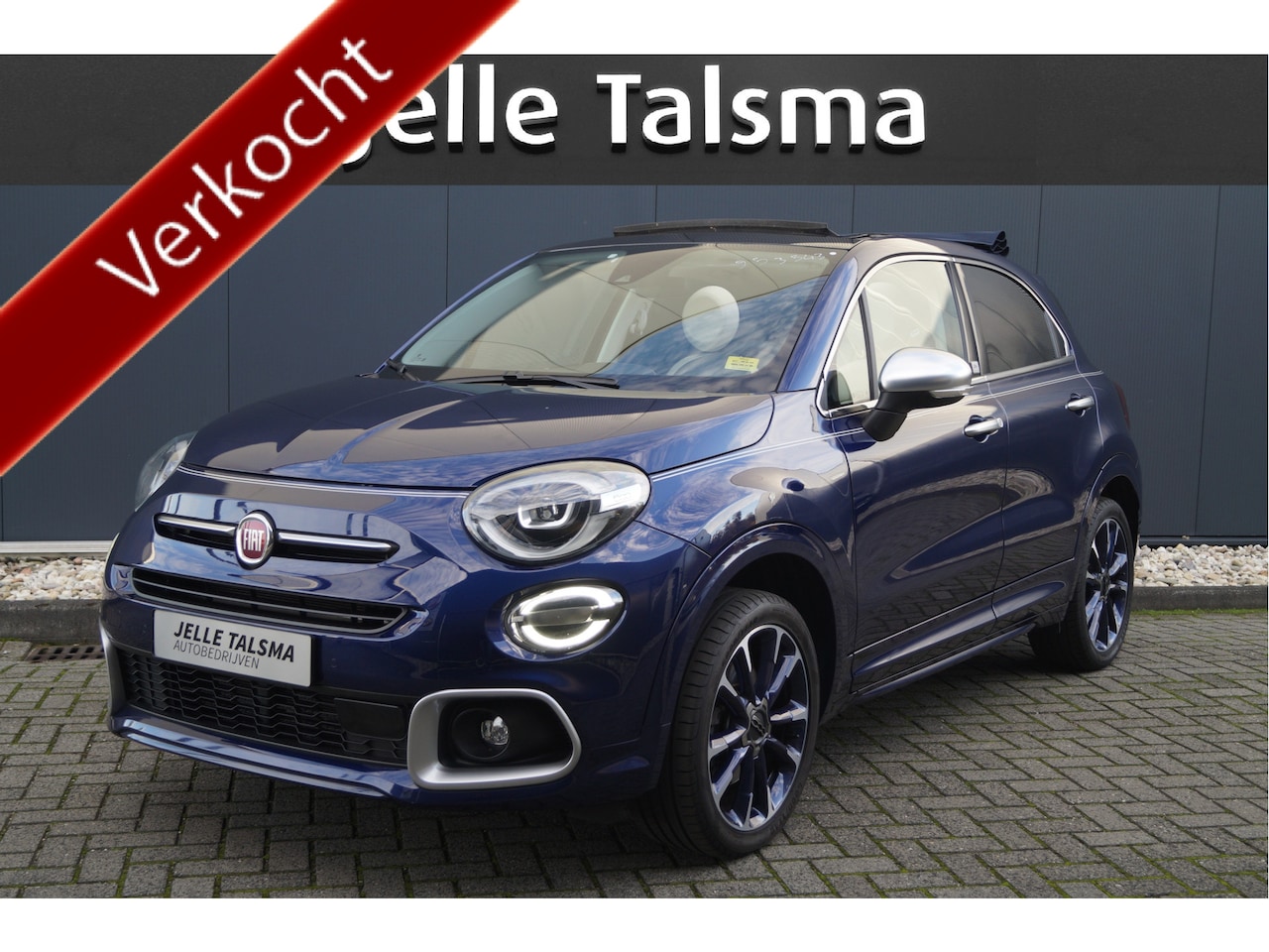 Fiat 500 X - 1.3 FireFly Turbo 150 Yacht Club Capri | Carplay/Android | Cabrio | Cruisecontrol | Automa - AutoWereld.nl