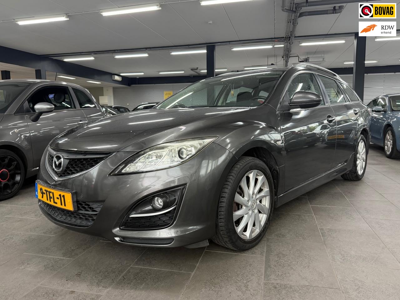 Mazda 6 Sportbreak - 2.0 TS automaat climate control cruise control lm-velgen parkeersensoren stoelverwarming t - AutoWereld.nl