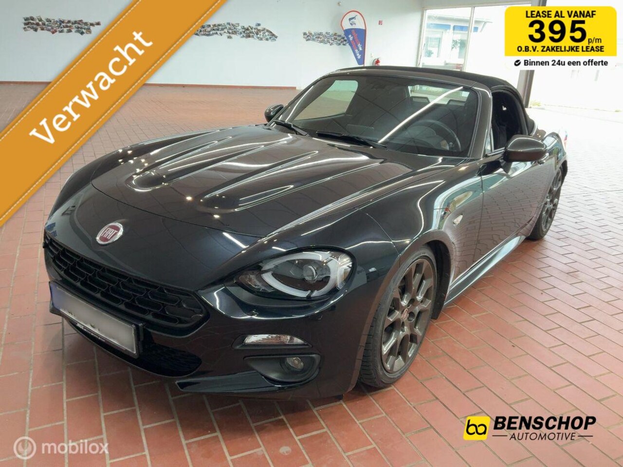 Fiat 124 Spider - 1.4 MultiAir Turbo Lusso Sport Leer Navi Camera Bose Slechts 9000 km! - AutoWereld.nl