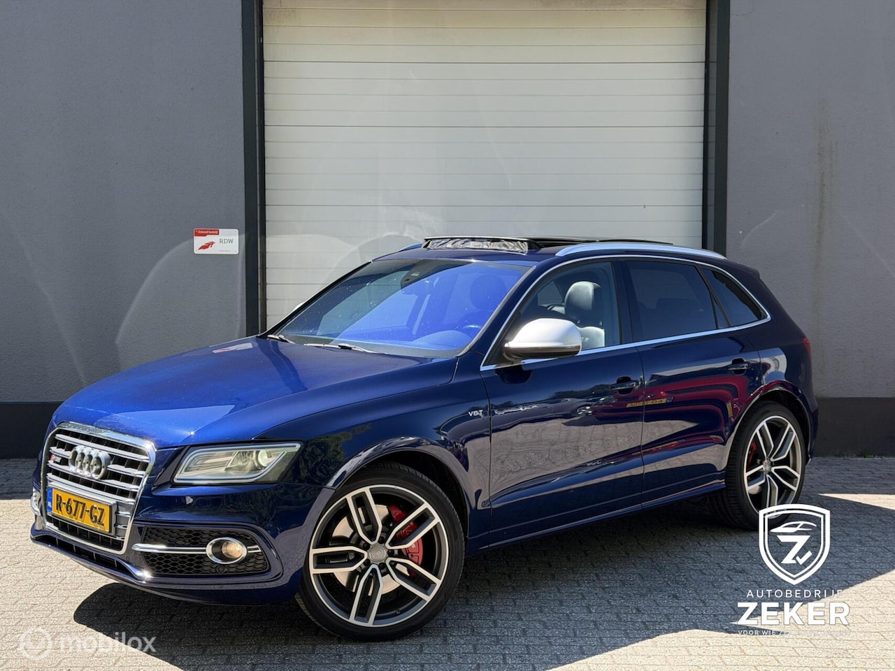 Audi SQ5 - 3.0 TDI SQ5 Quattro / Pano /Leer /Keyless/ Trekhaak - AutoWereld.nl