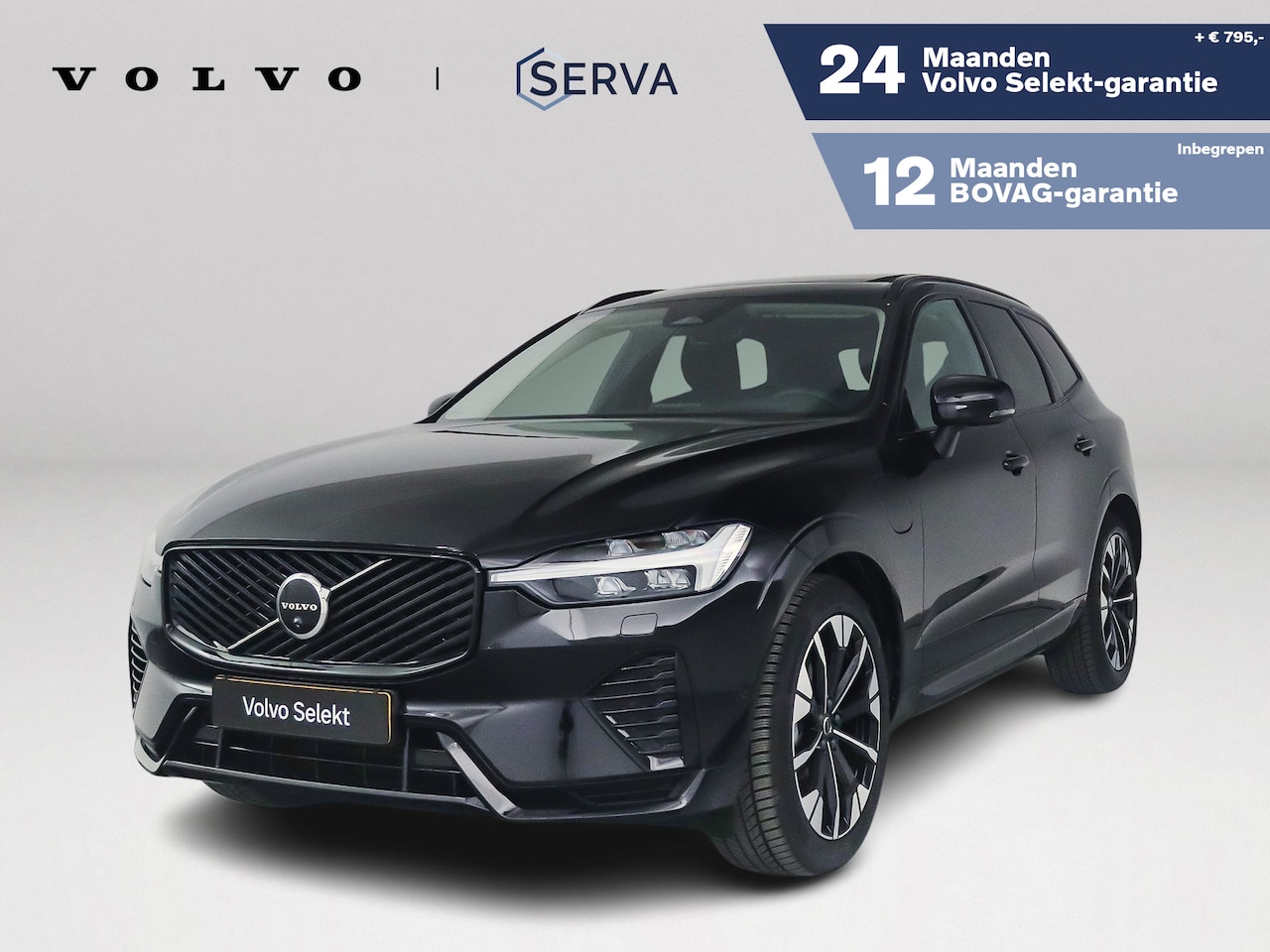 Volvo XC60 - T6 Plug-in hybrid AWD Ultra Dark | Panoramadak | 360° camera | Luchtvering | Harman Kardon - AutoWereld.nl