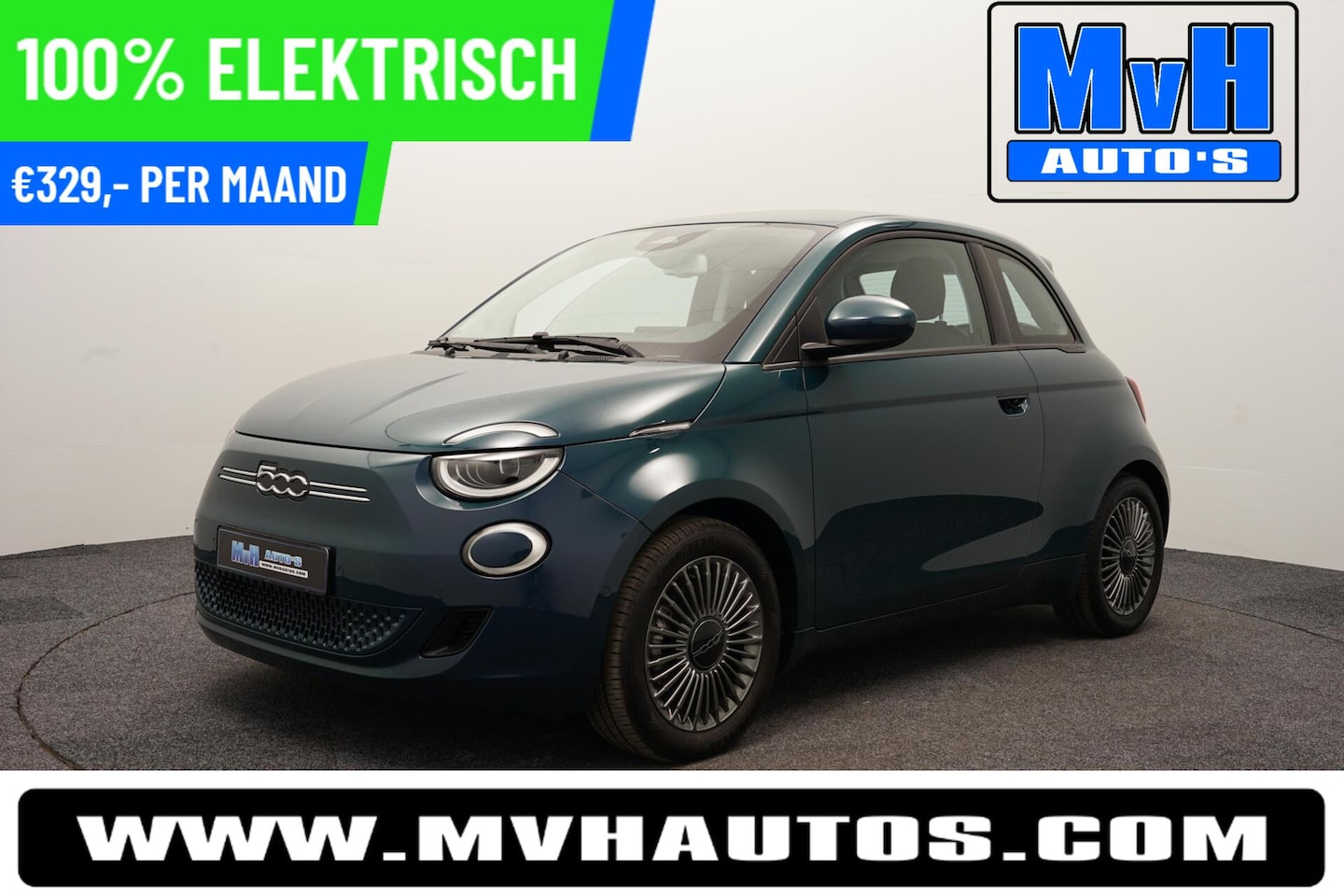 Fiat 500 - 3+1 Icon 42 kWh|STOELVERW|CAMERA|CRUISE|LED|PDC - AutoWereld.nl