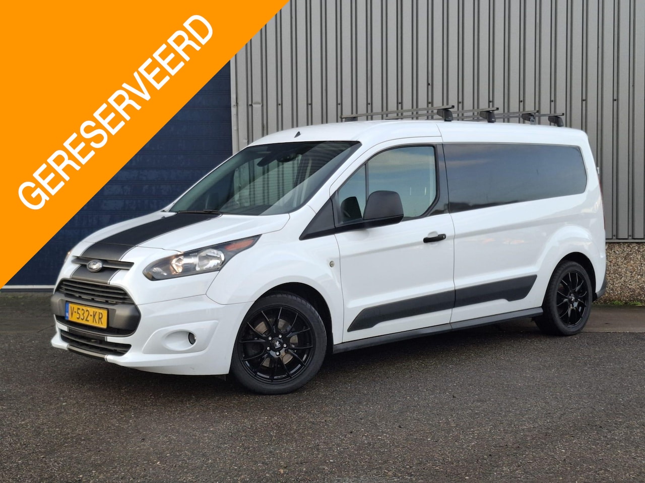 Ford Transit Connect - 1.5 TDCI L2 Trend AIRCO / AUTOMAAT / N.A.P / EURO 6 / KASTEN INRICHTING - AutoWereld.nl