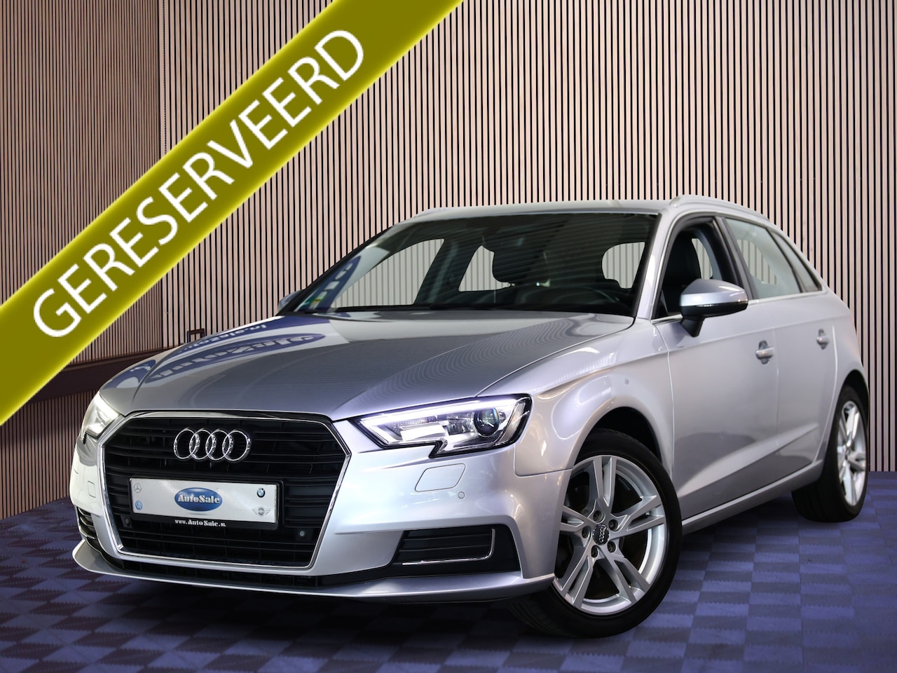 Audi A3 Sportback - 1.5 TFSI CoD S-Line AUT LEDER NAV CAMERA 75000km CLIMA "17 - AutoWereld.nl