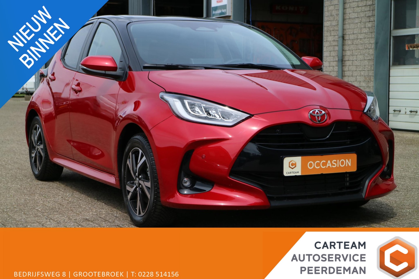 Toyota Yaris - 1.5 Hybrid 115 Dynamic | Camera | Als nieuw! | - AutoWereld.nl