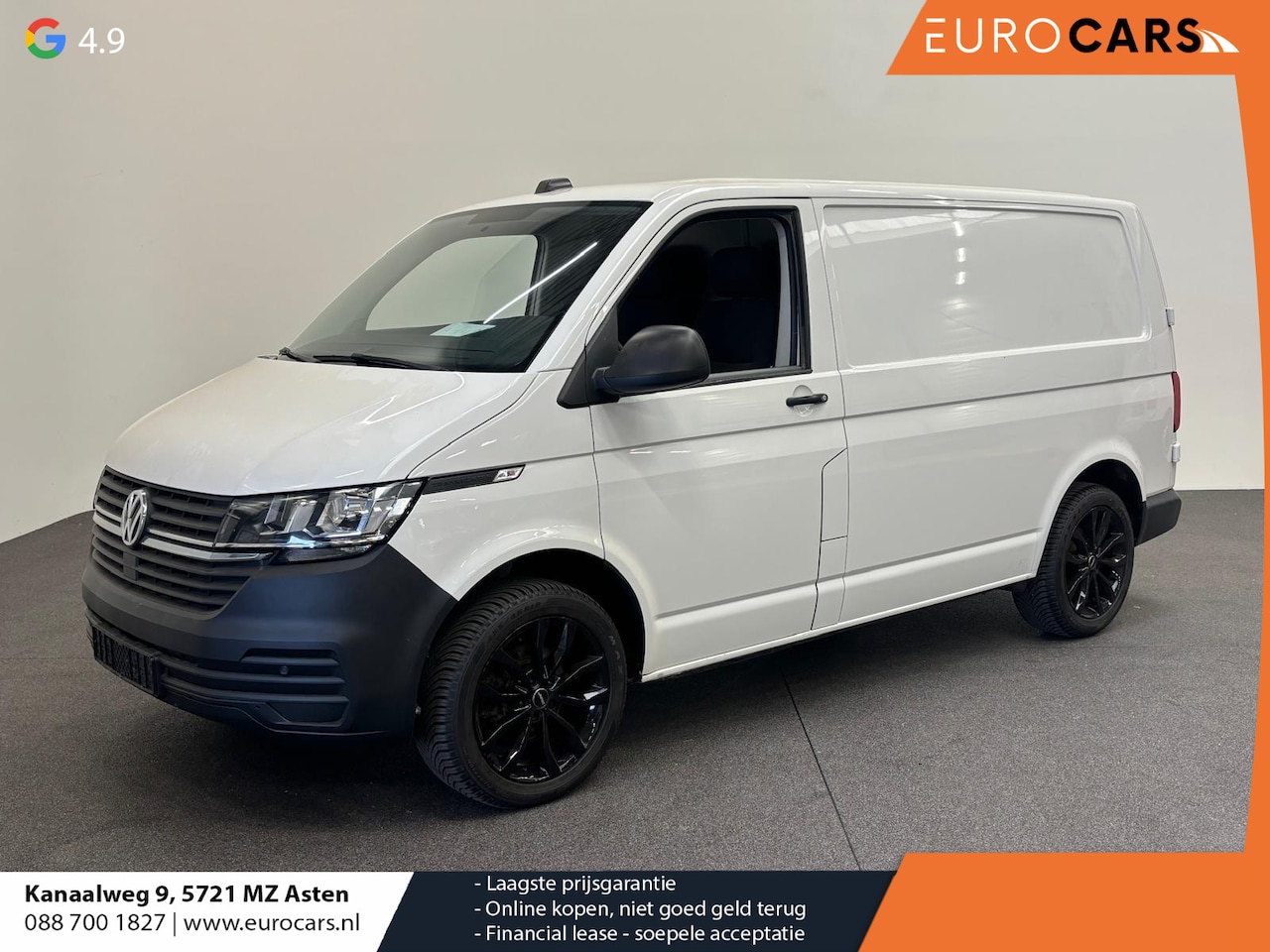 Volkswagen Transporter - 2.0 TDI L1H1 30 Comfortline Airco Cruise Control Trekhaak Apple Carplay Parkeersensoren - AutoWereld.nl