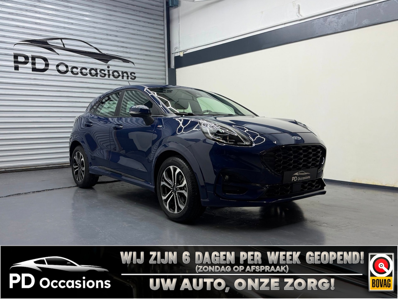Ford Puma - 1.0 EcoBoost Hybrid ST-Line 125PK - Airco - Cruise - LM Velgen - Park. Sensoren - AutoWereld.nl