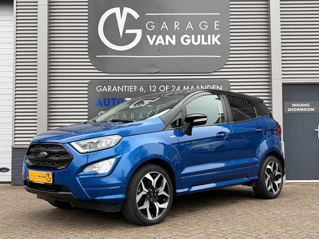 Ford EcoSport - 1.0 EcoBoost ST-Line 125PK Automaat,TwoTone,Navi,Clima,Cruise,Isofix,Carplay,Camera,Stoel+ - AutoWereld.nl