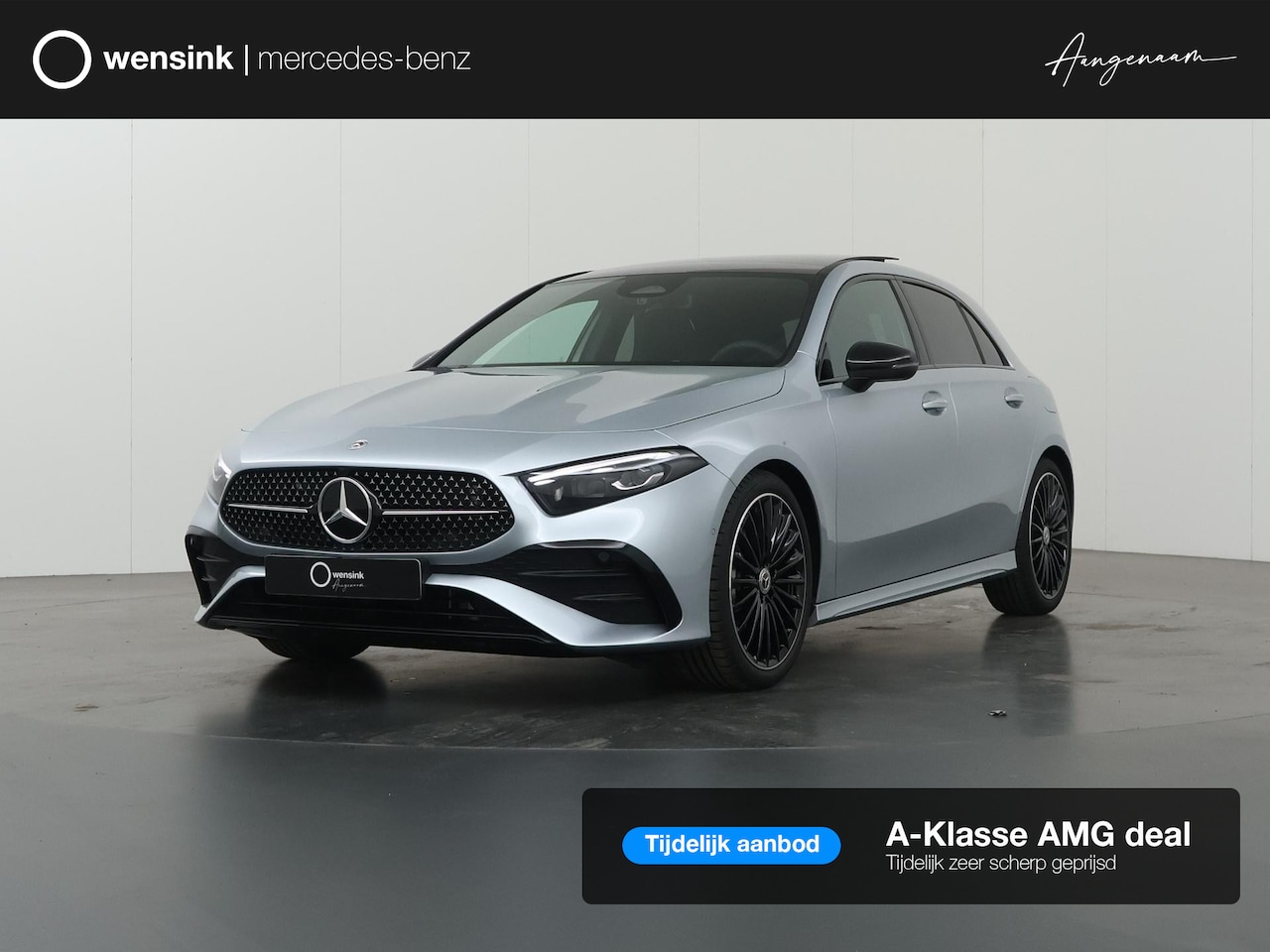 Mercedes-Benz A-klasse - 180 Business Solution AMG | Panoramaschuifdak | Stoelverwarming | Achteruitrijcamera | MU - AutoWereld.nl