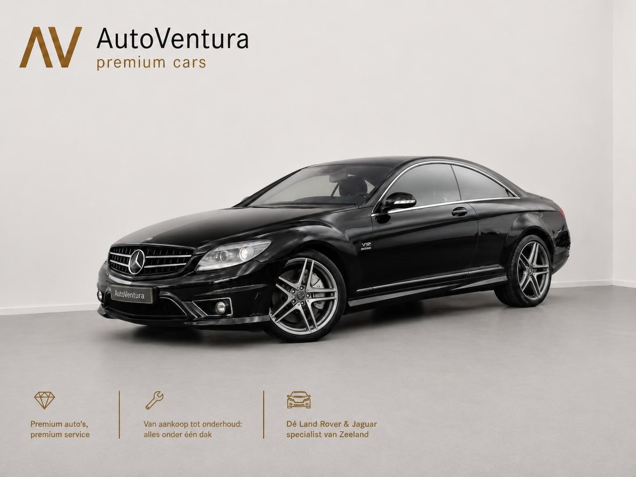 Mercedes-Benz CL-klasse - AMG 65 l Cruise control l Softclose l Schuif-/kantel dak l Stoelkoeling l V12 l - AutoWereld.nl