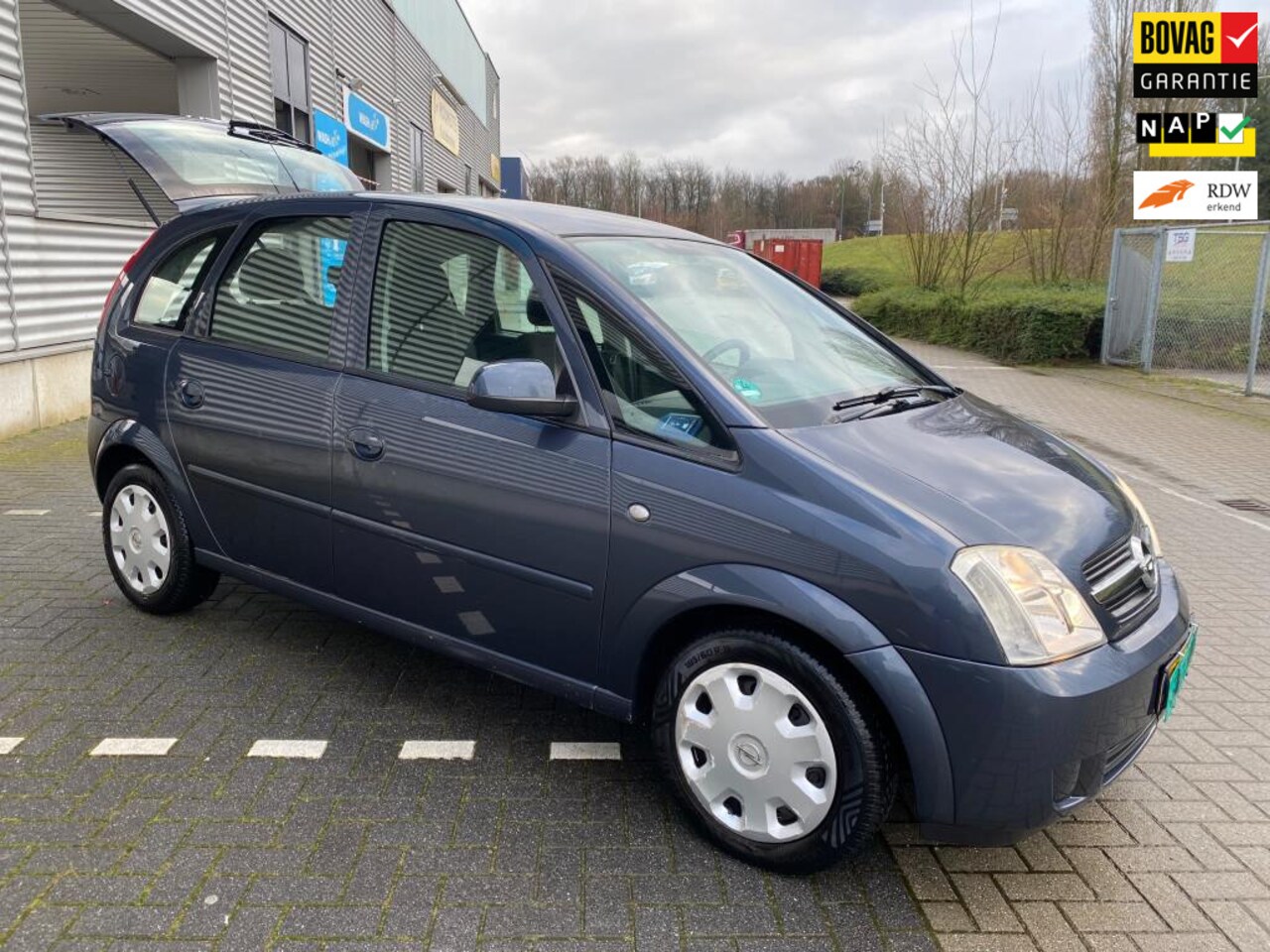 Opel Meriva - 1.6-16V Enjoy 1.6-16V Enjoy , hoge instap , nieuwe apk , auto vol met opties , airco , trekhaak , volled - AutoWereld.nl
