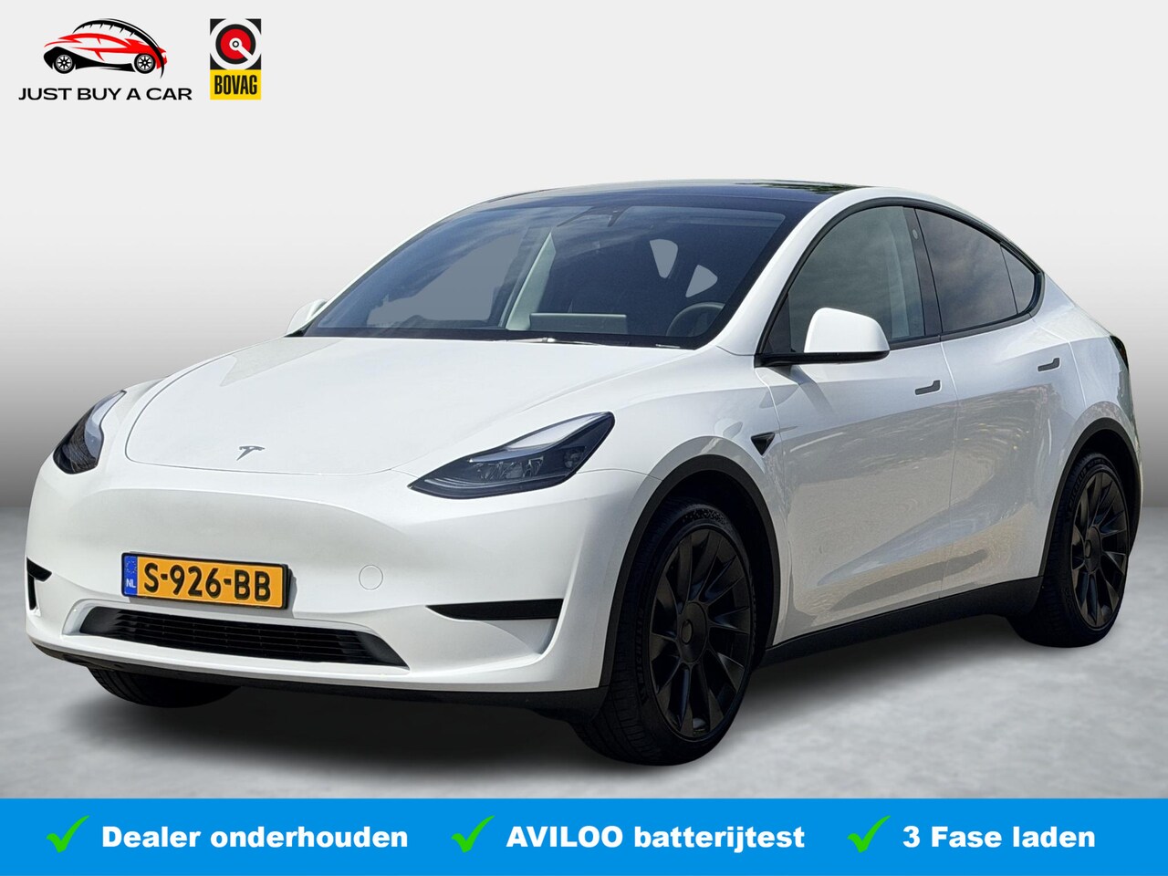 Tesla Model Y - RWD 58 kWh SoH 94,5% / Full Self-Driving Capability ( € 7.500,- ) / Warmtepomp / Trekhaak - AutoWereld.nl
