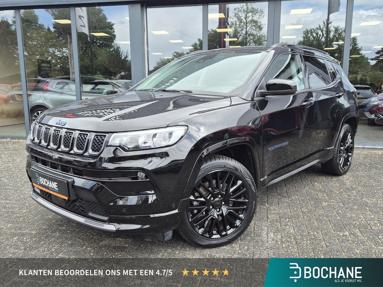 Jeep Compass - 4xe 240 Plug-in Hybrid Electric S | Navigatie | Leder | - AutoWereld.nl