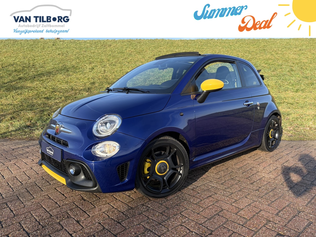 Abarth 595 - 595C Cabrio 1.4 T-Jet Pista SUMMER DEAL | Dealeronderhouden | Windscherm | PDC Achter | Na - AutoWereld.nl