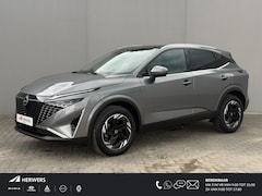 Nissan Qashqai - 1.3 MHEV Xtronic N-Connecta / Fabrieksgarantie tot 03-2028 / Panoramadak / 1800kg Trekgewi