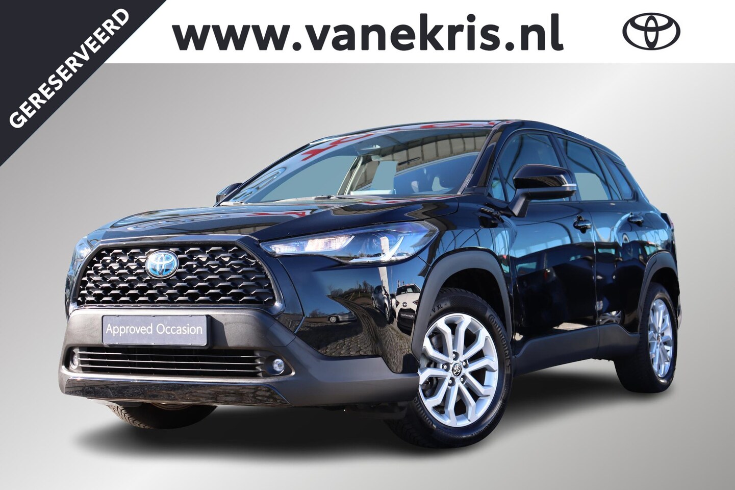 Toyota Corolla Cross - 2.0 High Power Hybrid Active Apple carplay , Android auto. - AutoWereld.nl