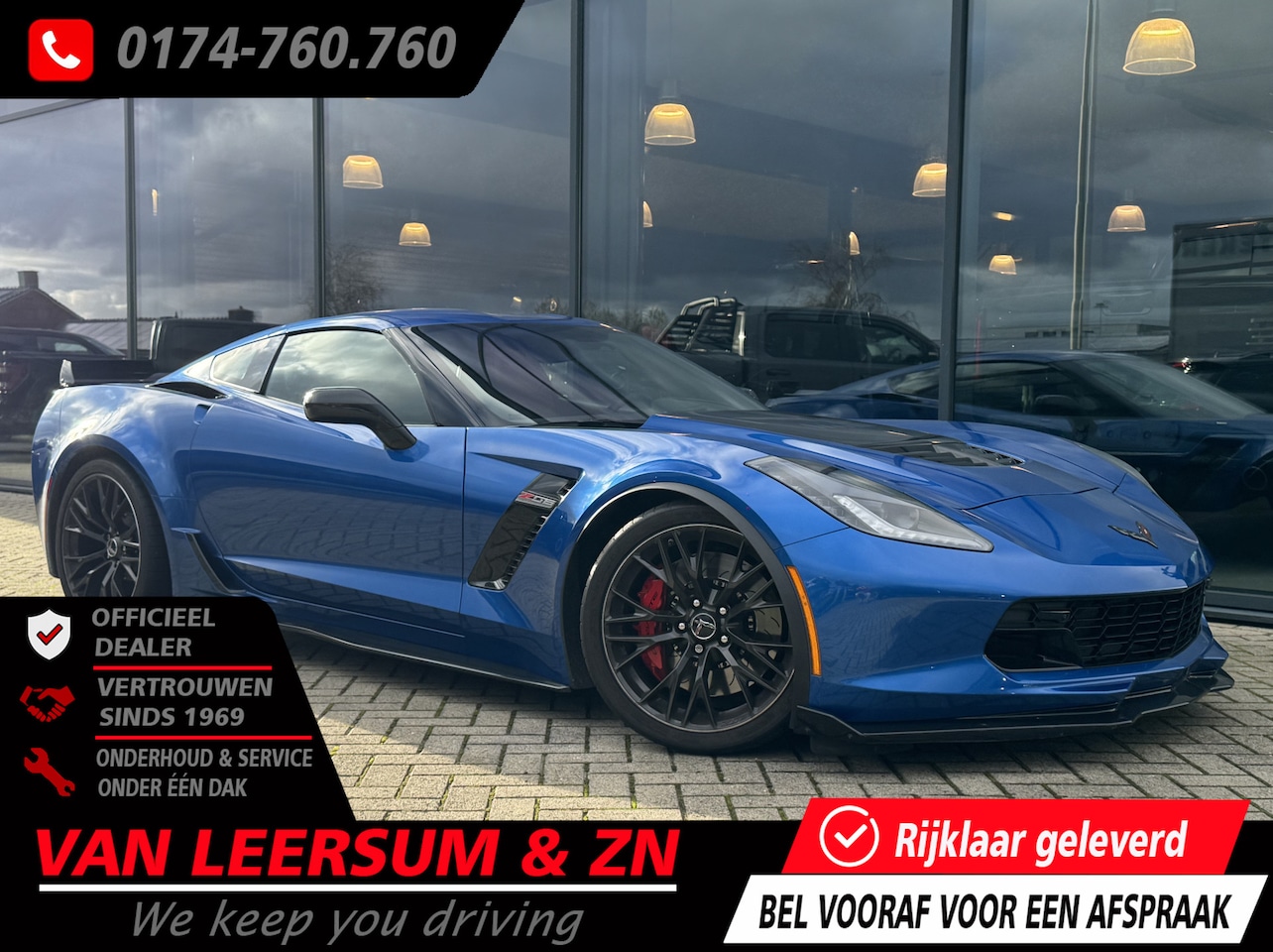 Corvette C7 - 6.2 Z06 Coupe 3LZ | Competition seats | - AutoWereld.nl