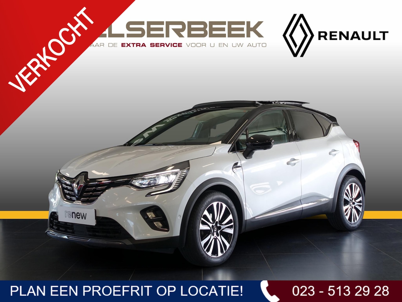 Renault Captur - TCe 140 Initiale Paris *Trekhaak/Open Dak/Leer * - AutoWereld.nl