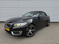 BMW 2-serie Cabrio - 220i Luxury Automaat Leer keyless Led Afneembare trekhaak