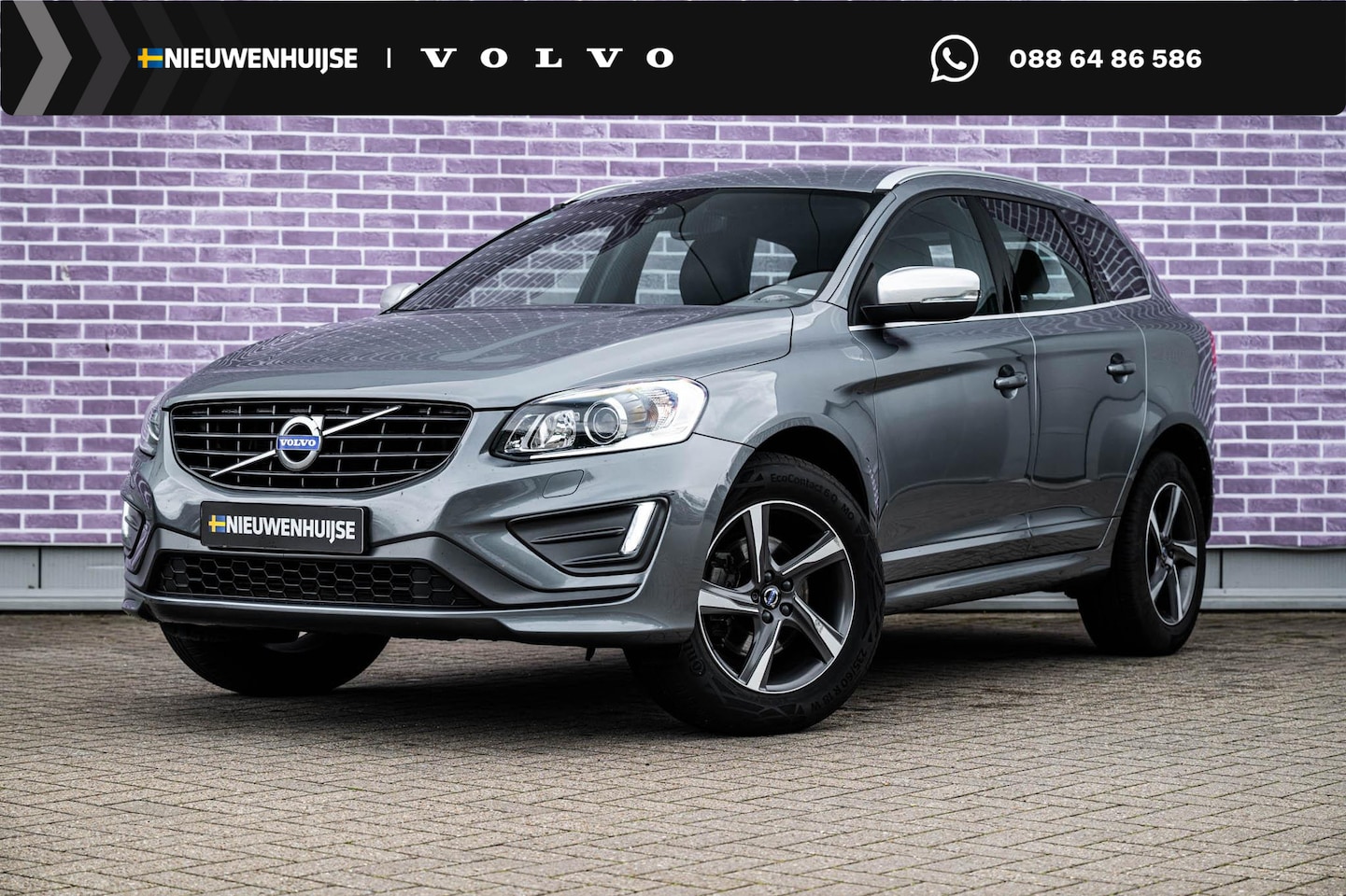 Volvo XC60 - 2.0 T5 FWD R-Design | Bi-Xenon Adaptief | Lederen Bekleding | Elektrische Achterklep | Sto - AutoWereld.nl