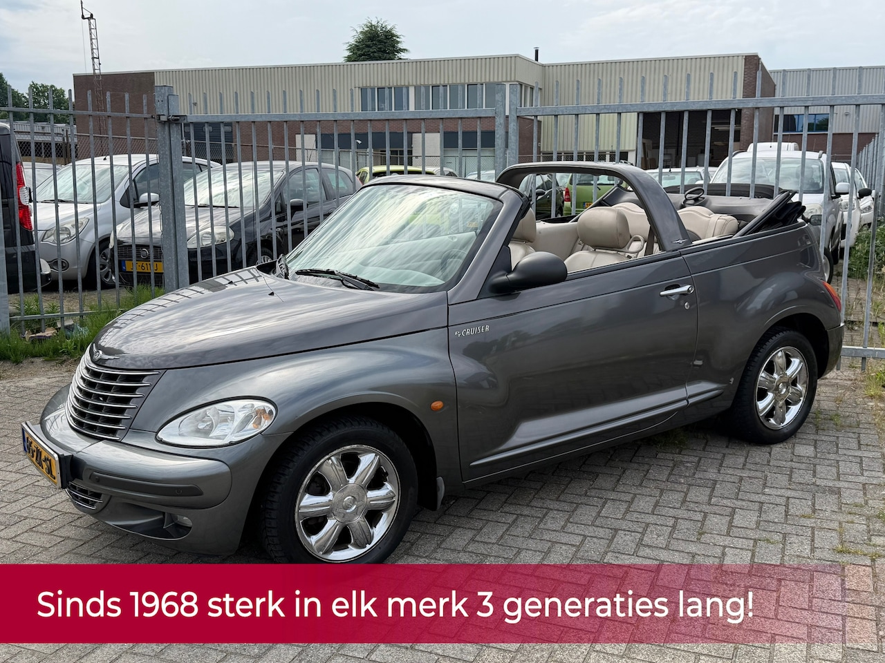 Chrysler PT Cruiser Cabrio - 2.4i Limited AUTOMAAT! AIRCO l CRUISE l PDC V+A l Chrome LMV l LEER l STOELVERWARMING l TO - AutoWereld.nl